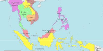 Kuala lumpurju lokacijo na zemljevidu sveta