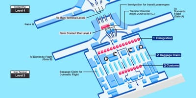Klia terminal zemljevid